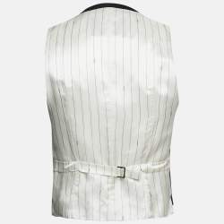 Prada Black Wool and Satin Vest M