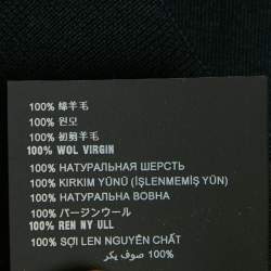 Prada Navy Blue Wool Crewneck T-Shirt L