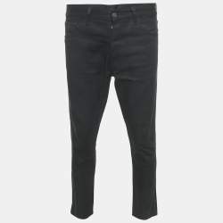 Prada Black Denim Regular Fit Jeans M Waist 32"