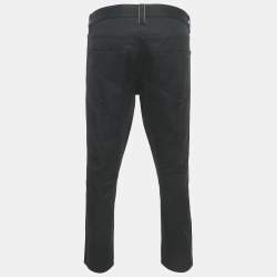Prada Black Denim Regular Fit Jeans M Waist 32"