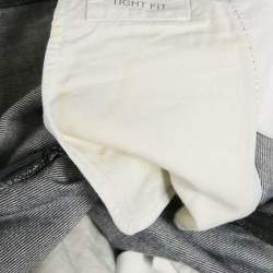 Prada Black Washed Denim Jeans M Waist 33"