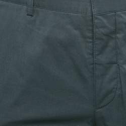 Prada Navy Blue Cotton Tailored Trouser M
