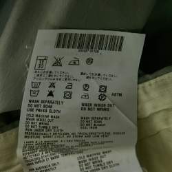 Prada Grey Cotton Formal Trousers M Waist 32"