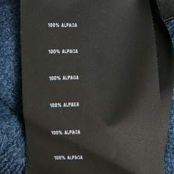Prada Blue Wool Crewneck Sweater L