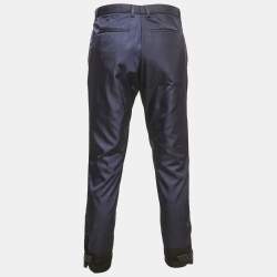 Prada Navy Blue Nylon Pants XL