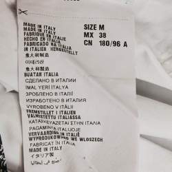 Prada x Survival Utopia White Printed Cotton Shirt M