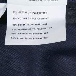 Pre Owned Prada Dark Blue Denim Jeans L Waist 33"