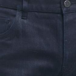 Pre Owned Prada Dark Blue Denim Jeans L Waist 33"