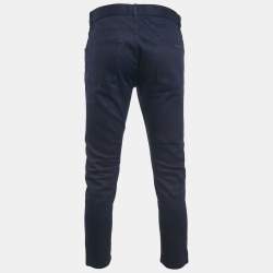 Pre Owned Prada Dark Blue Denim Jeans L Waist 33"