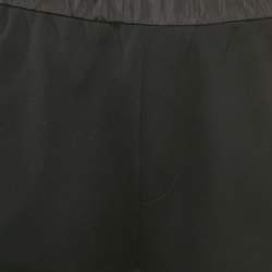Pre Owned Prada Black Nylon Knit Jogger Pants M