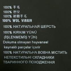 Pre Owned Prada Navy Blue Wool Knit Long Sleeve Cardigan XXL