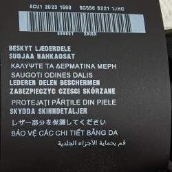 Pre Owned Prada Cream Corduroy Triangle Logo Pinwale Shirt M