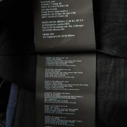 Pre Owned Prada Navy Blue Wool Tailored Trousers XXXL