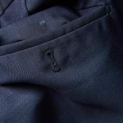 Pre Owned Prada Navy Blue Wool Tailored Trousers XXXL