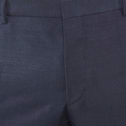 Pre Owned Prada Navy Blue Wool Tailored Trousers XXXL