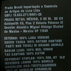 Pre Owned Prada Grey Wool Formal Trousers S