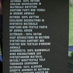 Pre Owned Prada Black/Multicolor Impossible True Love Print Cotton Bowling Shirt M