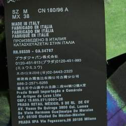 Pre Owned Prada Black/Multicolor Impossible True Love Print Cotton Bowling Shirt M