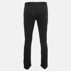 Pre Owned Prada Black Denim Regular Fit Jeans M/Waist 33"