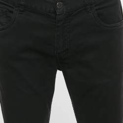 Pre Owned Prada Black Denim Regular Fit Jeans M/Waist 33"