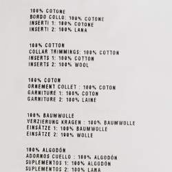 Pre Owned Prada Multicolor Multiprinted Cotton Knit Long Sleeve T-Shirt M