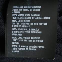 مملوكة مسبقًا تي شيرت بولو برادا جيرسي أزرق بحري مقاس كبير