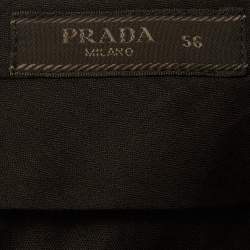 مملوكة مسبقًا Prada Blue Cotton Formal Trousers XXXL