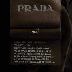 مملوكة مسبقًا Prada Blue Cotton Formal Trousers XXXL