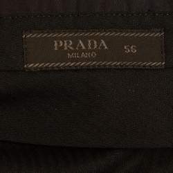 Pre Owned شورت برادا شينو قطن أزرق مقاس كبير جداً جداً جداً