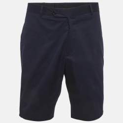 Pre Owned Prada Navy Blue Cotton Chino Shorts XXXL