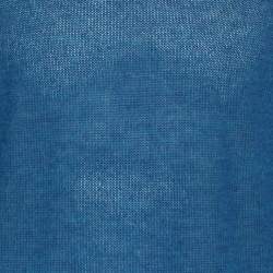 Pre Owned Prada Blue Alpaca Wool Sweater L