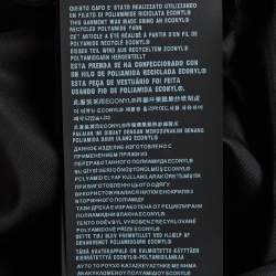 Pre Owned Prada Black Re-Nylon Logo Plaque Long Sleeve Shirt L