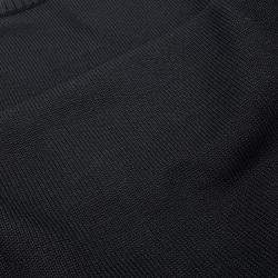 Pre Owned Prada Triangle Logo Sweater Size 52 Black Wool 100%