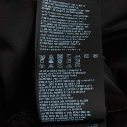 Pre Owned Prada Black Re-Nylon Triangle Logo Patch Jogger Pants M