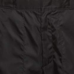 Pre Owned Prada Black Re-Nylon Embossed Triangle Logo Jogger M