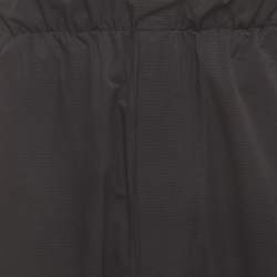 Pre Owned Prada Black Syntenic Elasticated Waist Jogger Pants XXXL