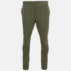 Pre Owned Prada Green Syntenic Regular Fit Trouser XL 