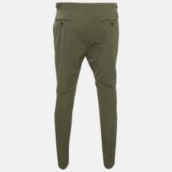 Pre Owned Prada Green Syntenic Regular Fit Trouser XL 