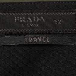 Pre Owned Prada Green Syntenic Regular Fit Trouser XL 