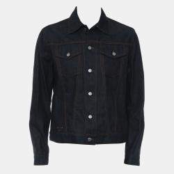 Pre Owned Prada Button Up Denim Jacket L