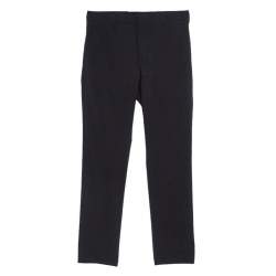 Prada Charcoal Grey Wool Slim Fit Trousers XS