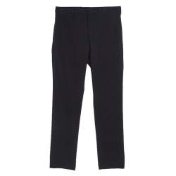 Prada Charcoal Grey Wool Slim Fit Trousers XS