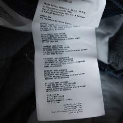 Pre Owned Prada Indigo Denim Straight Fit Jeans S