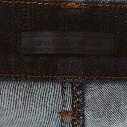 Pre Owned Prada Navy Blue Denim Skinny Fit Jeans S