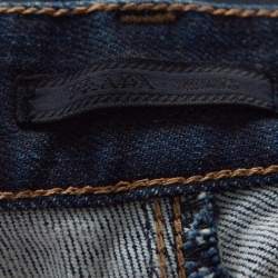Pre Owned Prada Indigo Denim Tapered Fit Jeans M