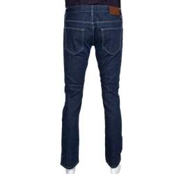 Pre Owned Prada Indigo Denim Tapered Fit Jeans M