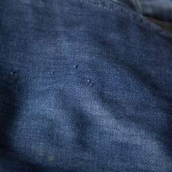 Pre Owned Prada Navy Blue Denim Straight Leg Jeans XL