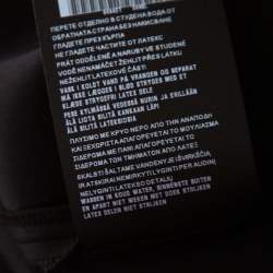 Pre Owned Prada Black Technical Jersey Logo Detail Long Sleeve Sweatshirt M