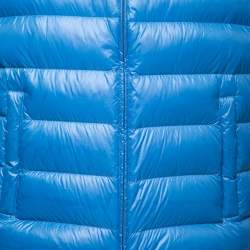 Prada Blue Synthetic Sleeveless Down Jacket 3XL