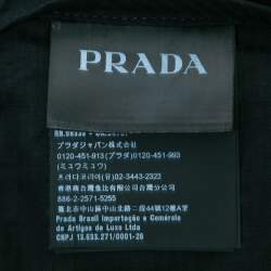 Prada Navy Blue Cotton Trousers L